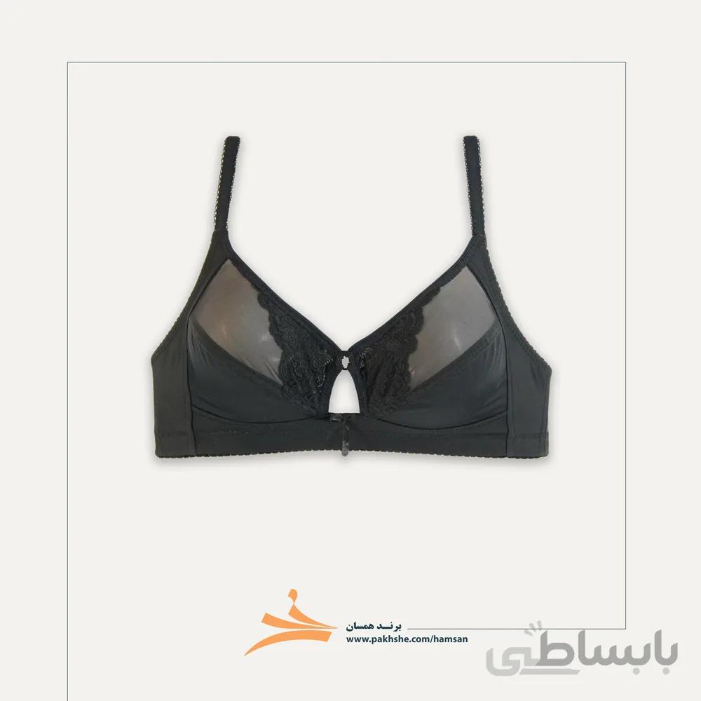 سوتین پروانه ای دانتل همسان کد 1455