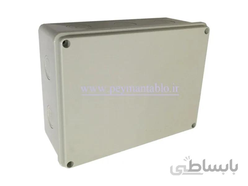 جعبه تقسیم (درب پیچ خور) 8*15*20 با IP65 دانوب باکس