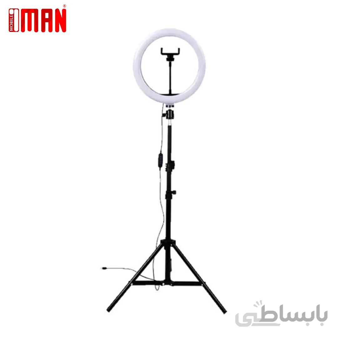 رینگ لایت RGB قطر 33 سانت به همراه سه پایه