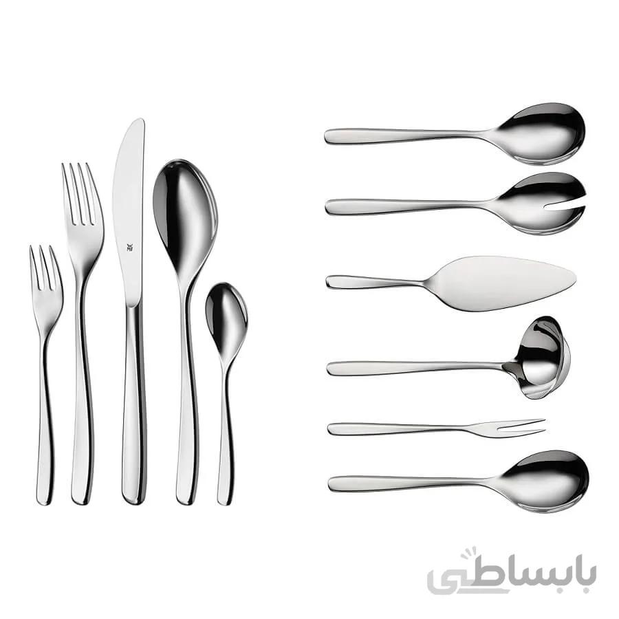 سرویس قاشق و چنگال 66 پارچه دبلیو ام اف مدل SINUS