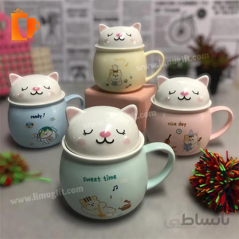 ماگ گربه خوابالو
