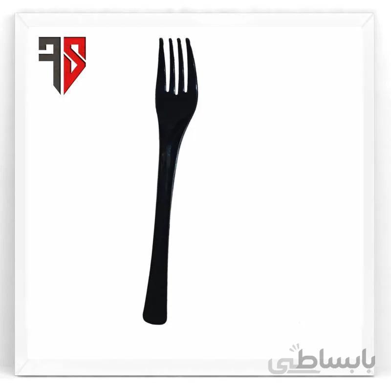 چنگال یکبارمصرف آرامیس مشکی