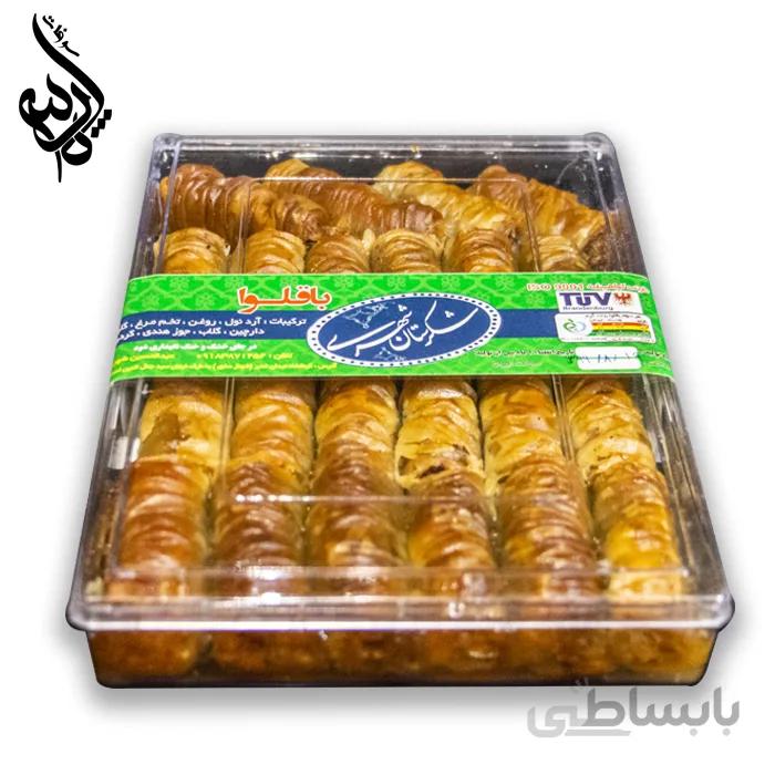 باقلوا کرمانشاه برندشکرستان500 گرمی کد BG-1