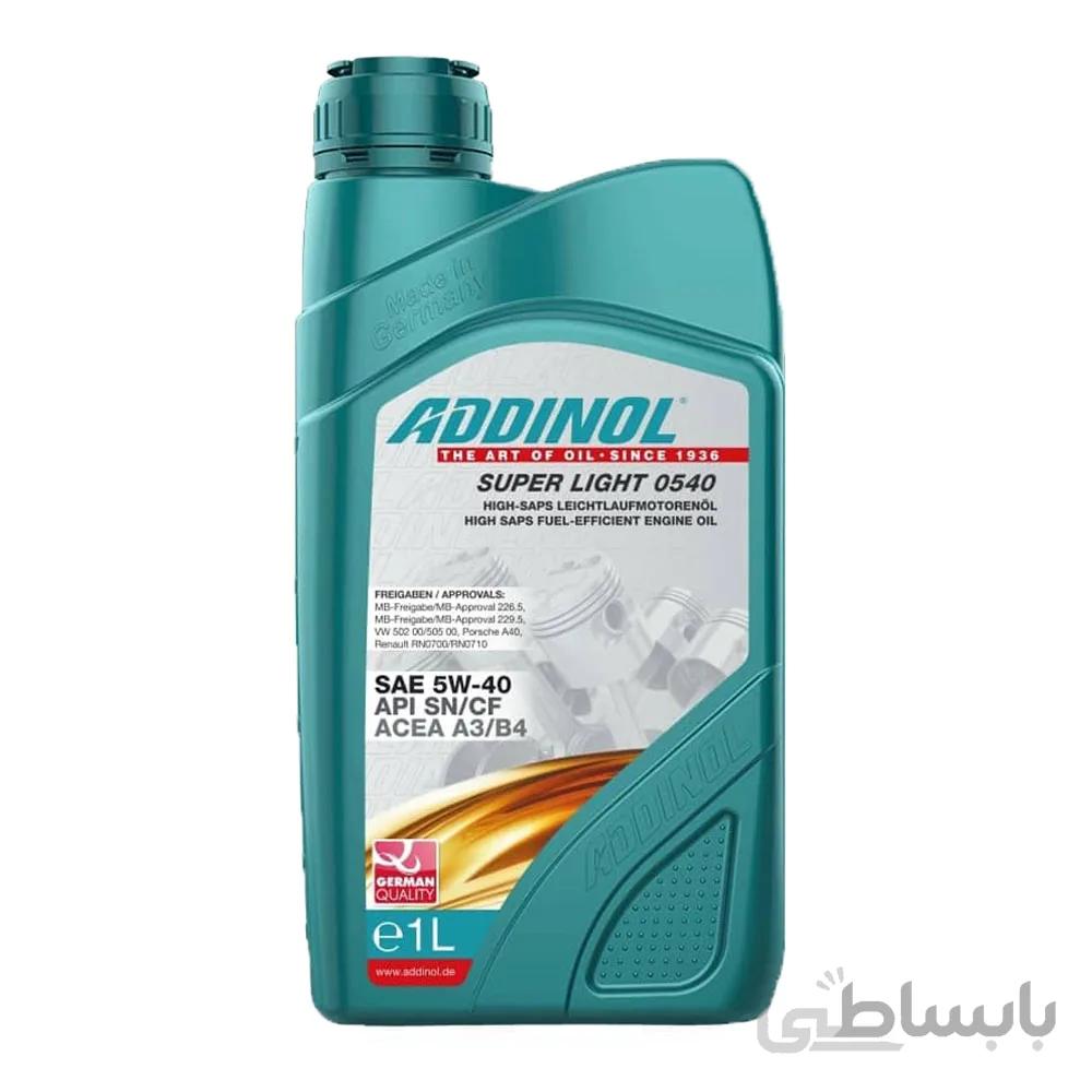 روغن موتور 5W40 ادینول حجم 1 لیتر