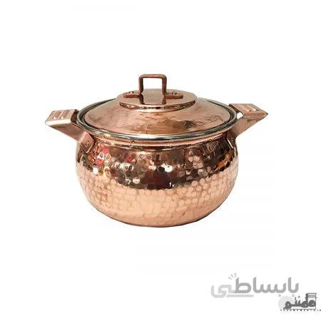 دیگچه مسی زنجان سایز 3 نفره