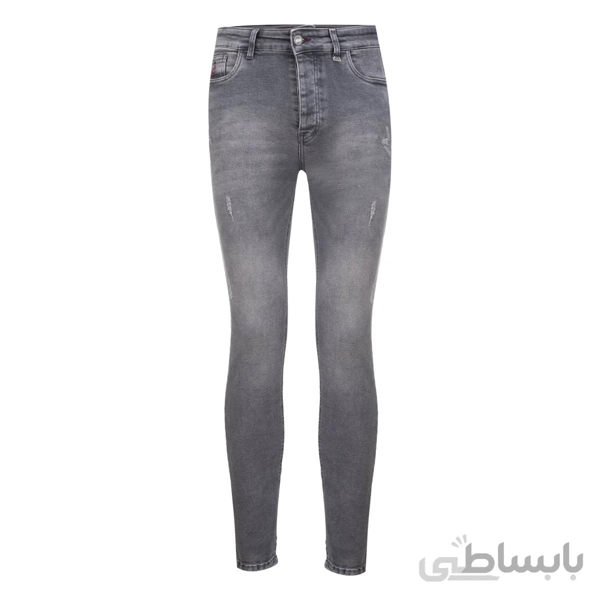 شلوار جین اسلیم فیت پریمو مدل زاپدار 4169/202