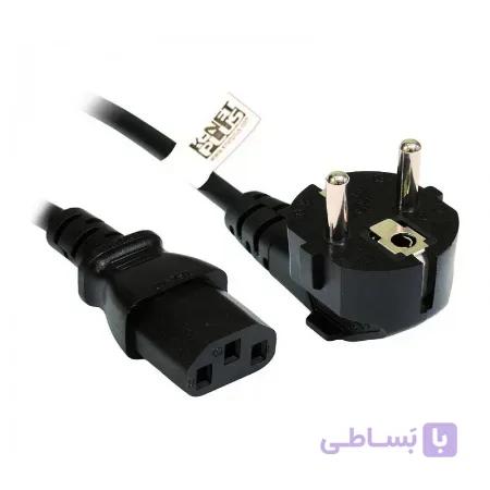 کابل برق سه پین منبع تغذیه کامپیوتر کی نت پلاس طول 1.5 متر