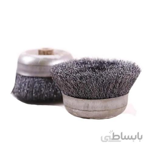 فرچه سیمی کاسه ای افشان سایز ۱۰