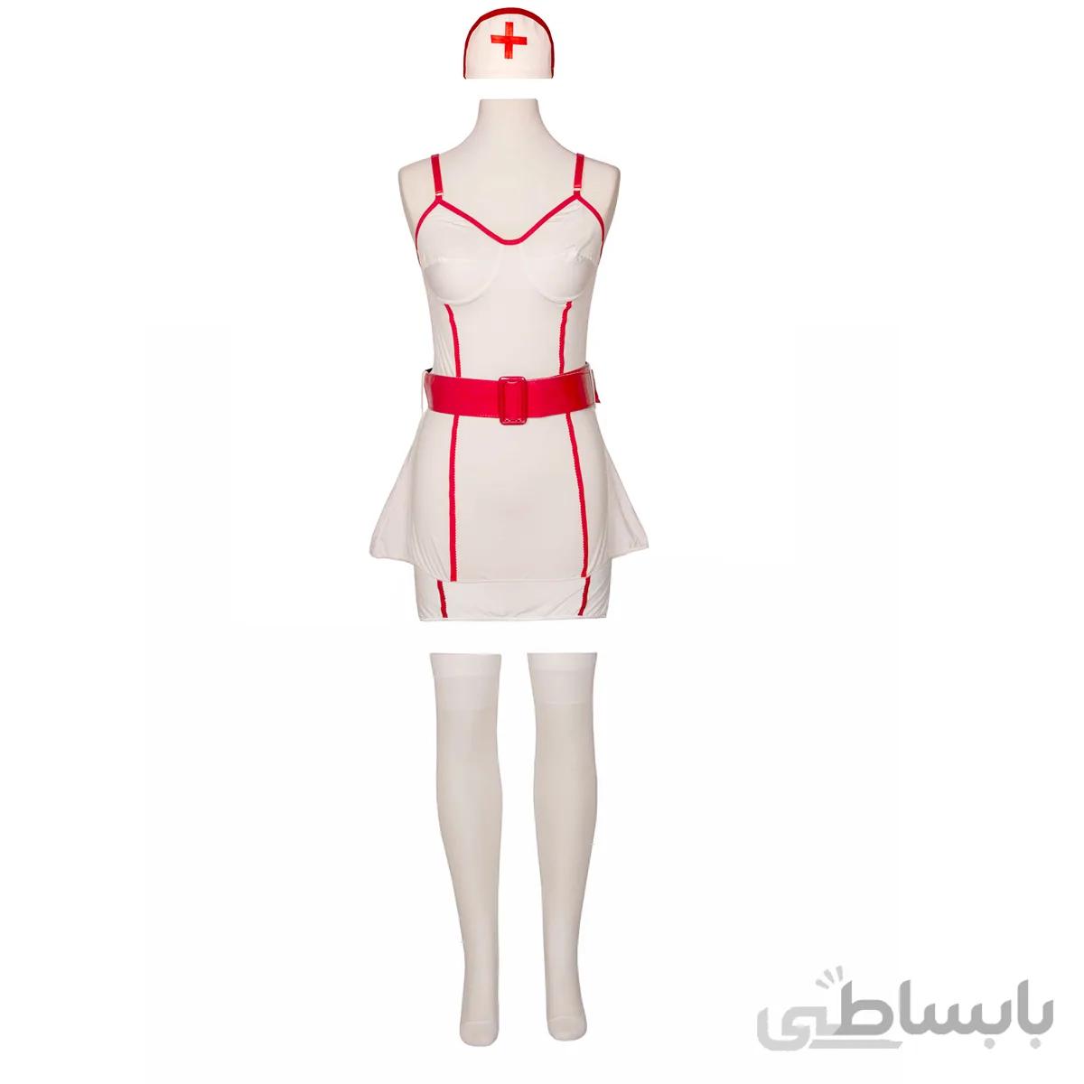 کاستوم پرستاری 5تیکه ملورین کد 7031