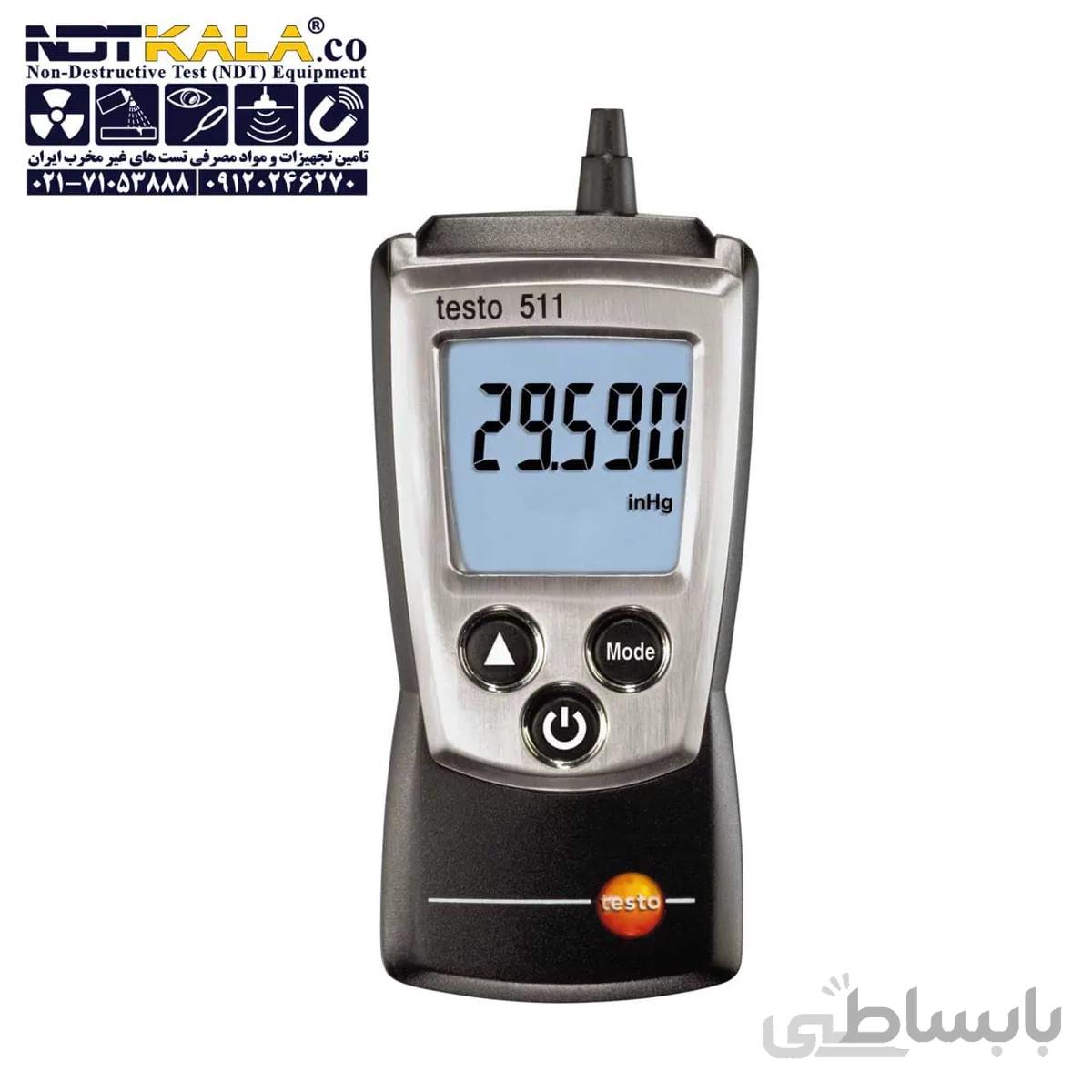 فشارسنج جیبی تستو testo 511