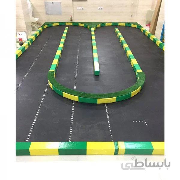 پیست ماشین بازی کودک ابعاد 4*7