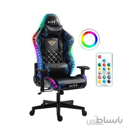 صندلی گیمینگ ECVV Gaming Chairs with RGB LED