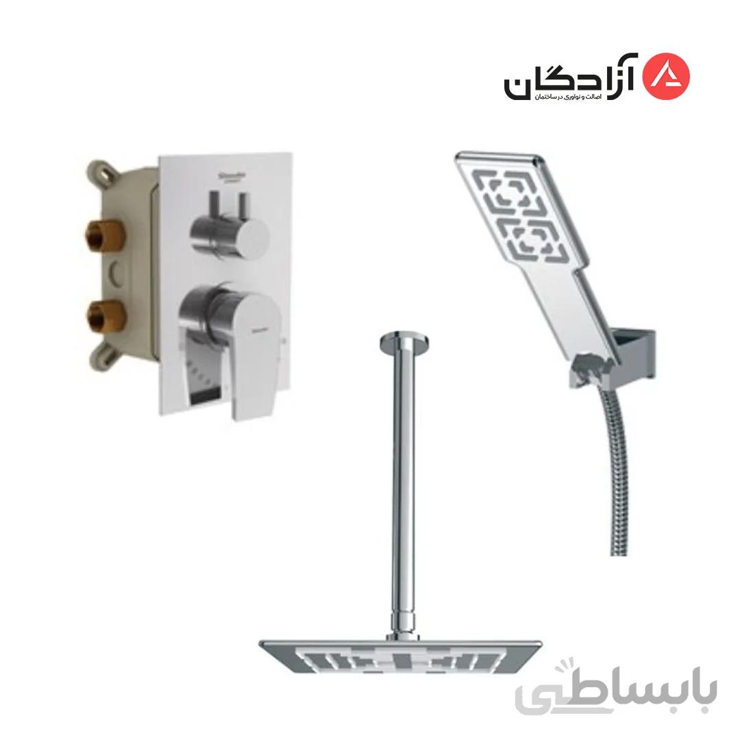 شیر حمام توکار شودر مدل رومر پلاس تیپ 3