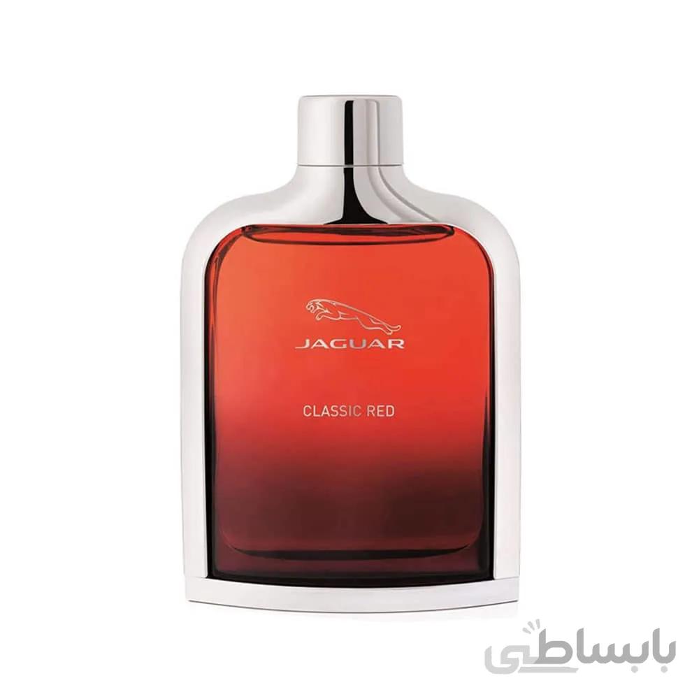 ادو تویلت مردانه جگوار مدل «Jaguar Classic Red» حجم 100 میلی لیتر