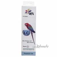 جوهر اپسون سابلیمیشن آبی روشن 100 میلی لیتری WOX ا Epson WOX Sublimation Ink 100ml-Light Cyan