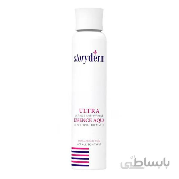 تونر اسنس اولترا لیفت استوری درم Storyderm Ultra Lift | آبرسان، جوانساز، بازسازی پوست | 150 میل ا Storyderm Ultra Lift Ultra Essence Aqua 150ml