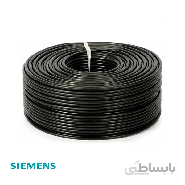 کابل RG59 ترکیبی زیمنس مدل Siemens SM-100 مغزی فول مس