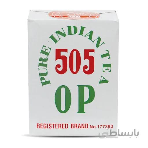 چای سیاه قلمی 505 هندوستان 500 گرمی ا Pure Indian Tea 505 Op 500gr