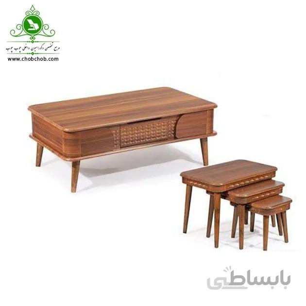 جلومبلی و عسلی مدل مروارید
