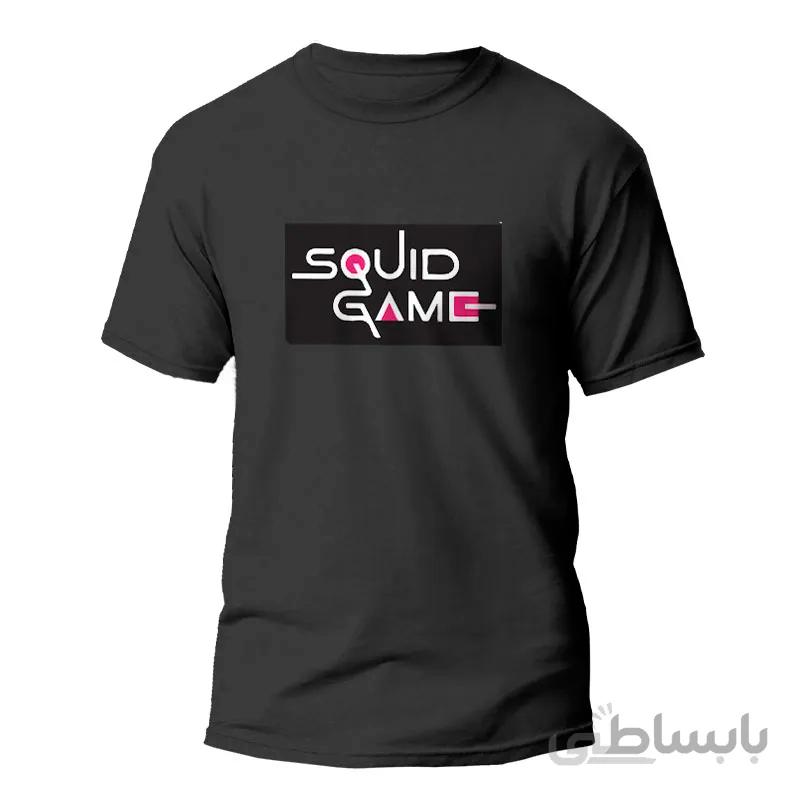 تیشرت تایپوگرافی squid game