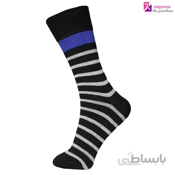 جوراب مردانه mrjoorab طرح راه راه کد R215193