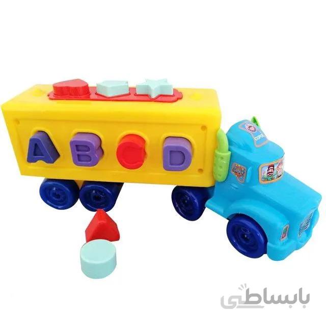 ماشین بازی تریلی فکری کپل