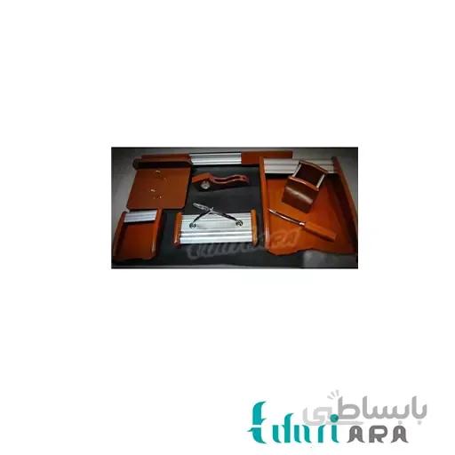 ست رو میزی اداری چوبی تیکه کد 0015