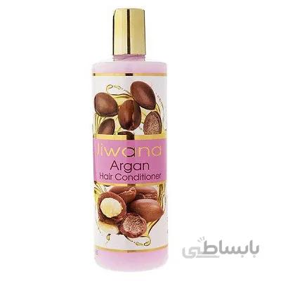 شامپو نرم کننده آرگان ژیوانا مناسب انواع مو 460 گرم ا Jiwana Shampoo