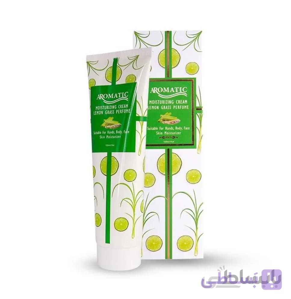 کرم مرطوب کننده با رایحه علف لیمو 100میل