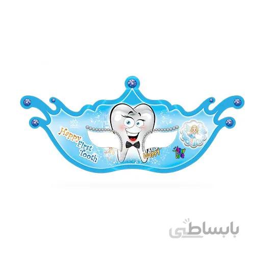عینک بالماسکه اکلیلی تم جشن دندونی پسرانه