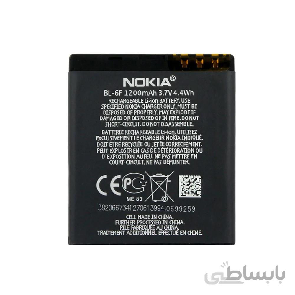باطری اصلی نوکیا BL6F با 6 ماه گارانتی ا battery of nokia BL6F