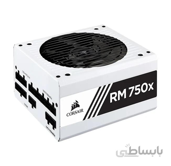 منبع تغذیه کامپیوتر 750 وات کورسیر سری RMX مدل Corsair RM750X-NA 80+ GOLD