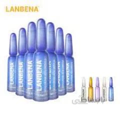 پک ویال مرطوب کننده و ترمیم کننده هیالورونیک اسید 7روزه لانبنا
