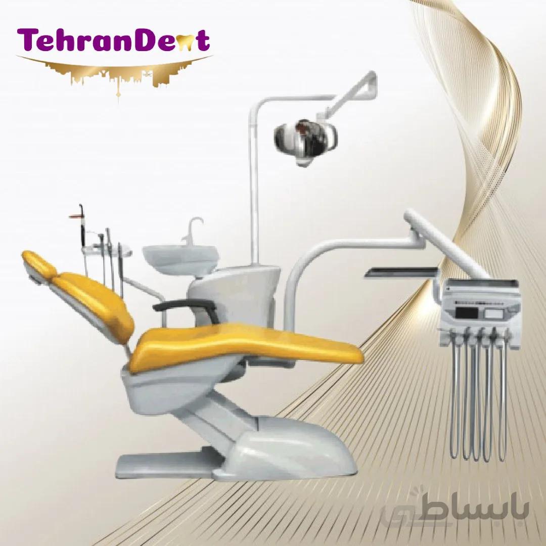 یونیت و صندلی دندانپزشکی شیلنگ از پایین شیک طب مدل SC100