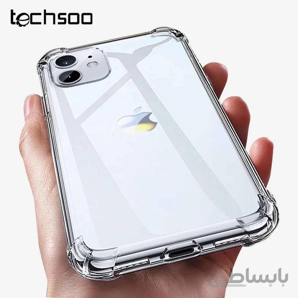 قاب موبایل آیفون ژله ای بیرنگ ایربگ دار