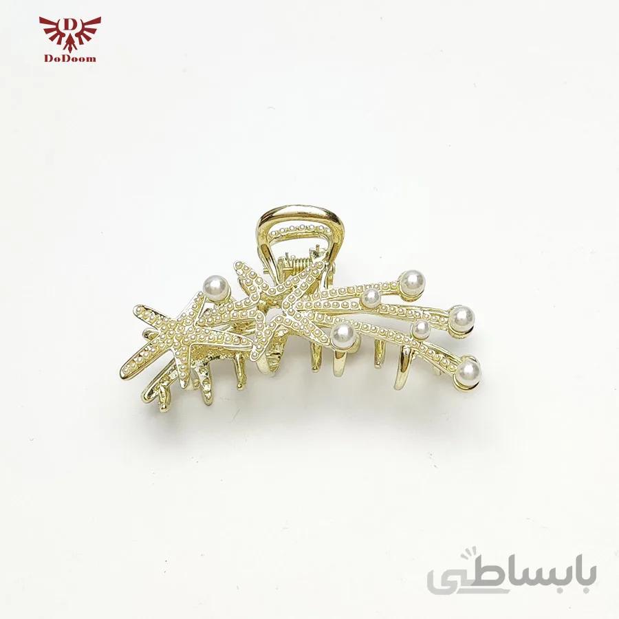 کلیپس فلزی ستاره مرواریدی C 167