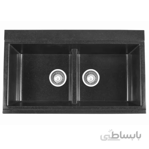 سینک ظرفشویی گرانیتی توکار بیمکث مدل 009