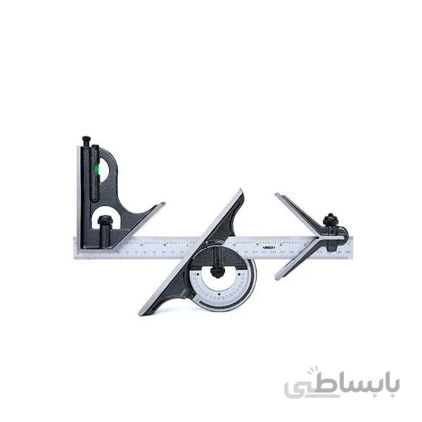 گونیا مرکب اینسایز سه تکه 300 میلی متر مدل 180-2278 ا Insize Combination Square Set 2278-180