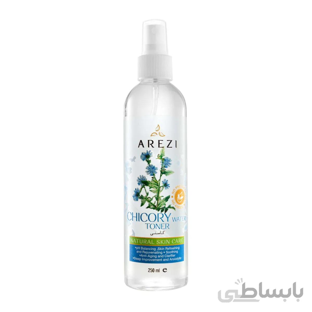 اسپری تونر کاسنی 250میل عارضی ا Arezi Chicory toner Spray 250ml