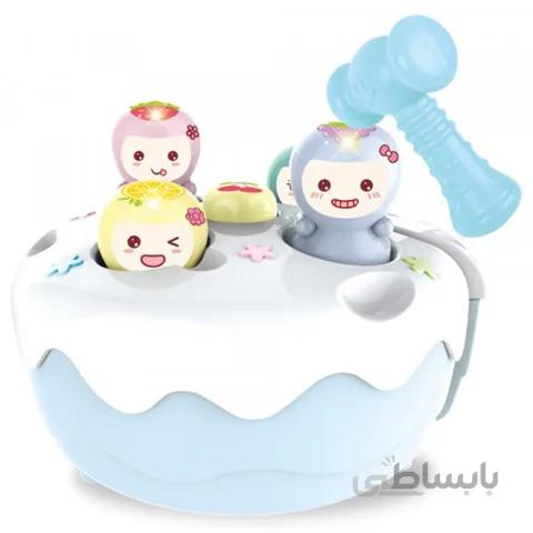 اسباب بازی چکش و ضربه مدل کیک تولد کد YL504