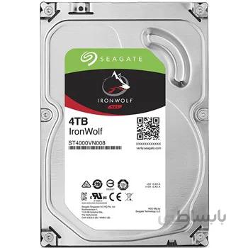هارد دیسک سیگیت مدل آیرون ولف با ظرفیت 4 ترابایت ا هارد اینترنال سیگیت ST4000VN008 IronWolf 4TB Internal Hard Drive