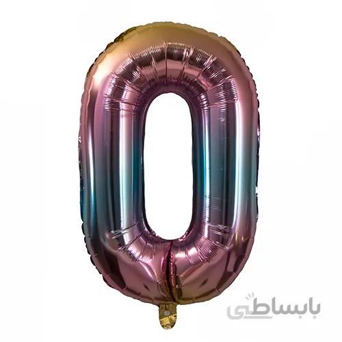 بادکنک فویلی عددی گرادیان عدد ۰