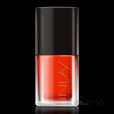 لاک ناخن اینلی شماره 018 ا Inlay nail-polish Brilliant-Red no. 018
