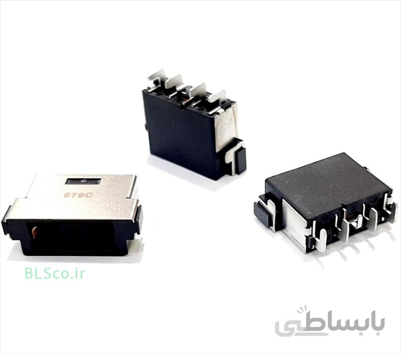 سوکت شارژ کد 131 لپ تاپ لنوو flex 10 ا lenovo flex 10 DC jack connector replacement