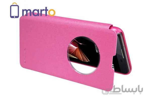 کیف نیلکین سری اسپارکل NEW LEATHER مناسب برای گوشی ال جی X Screen ا Nillkin Sparkle Series New Leather case for LG X Screen