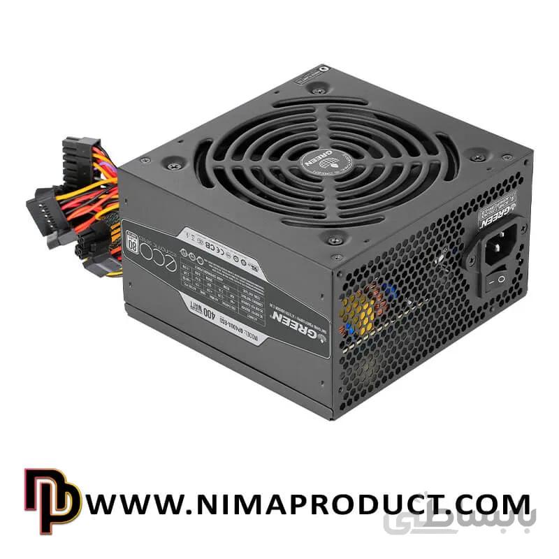 پاور کامپیوتر گرین مدل GP400A-ECO Rev3.1
