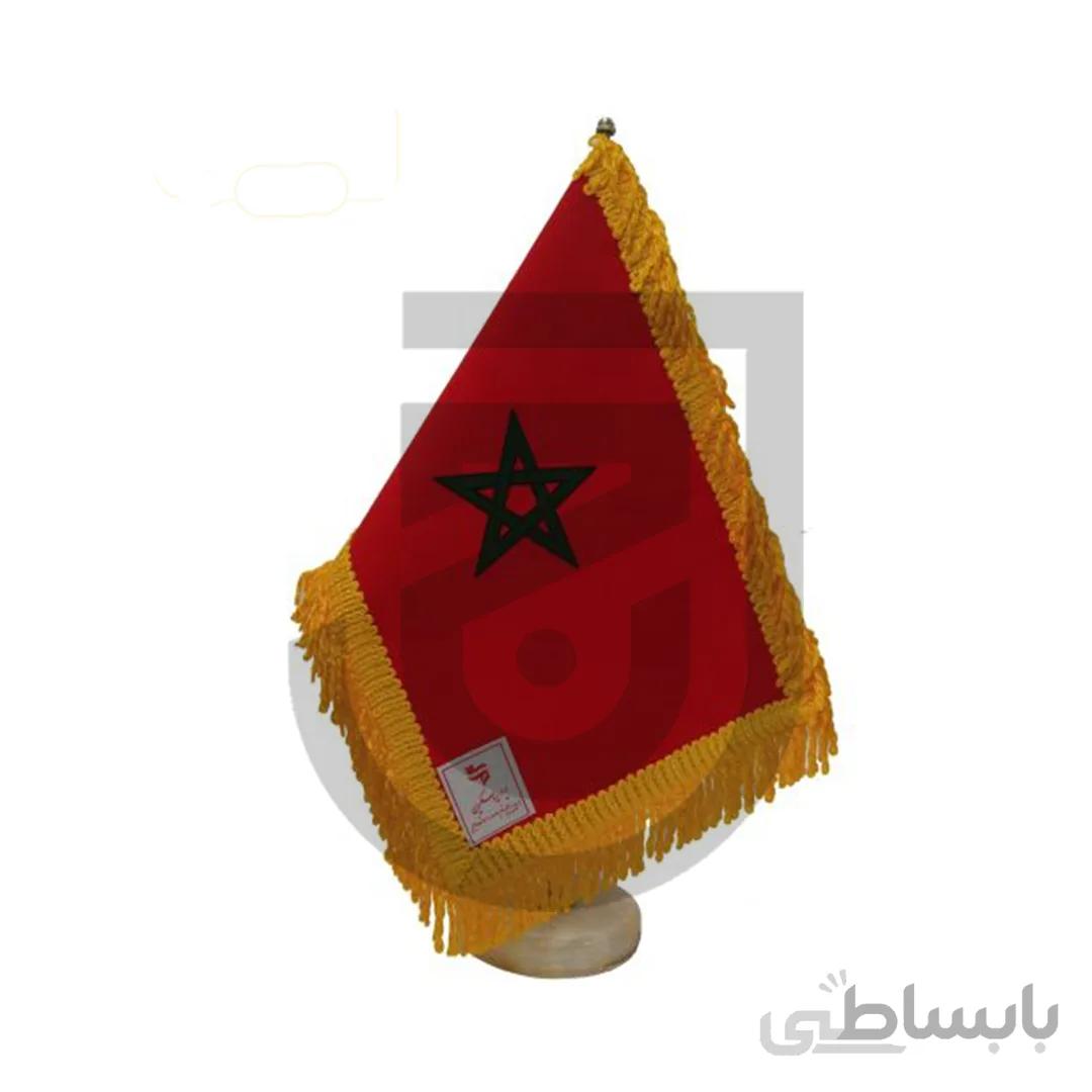 پرچم مراکش دور ریشه