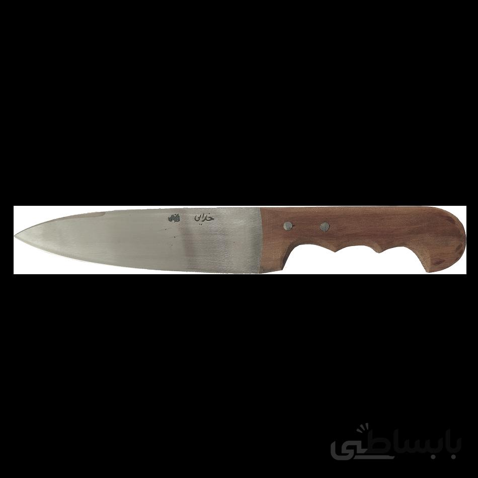 چاقو قصابی تیغه فولاد خدایی