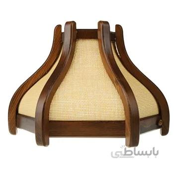 چراغ ديواري دارکار مدل حصيري 408
