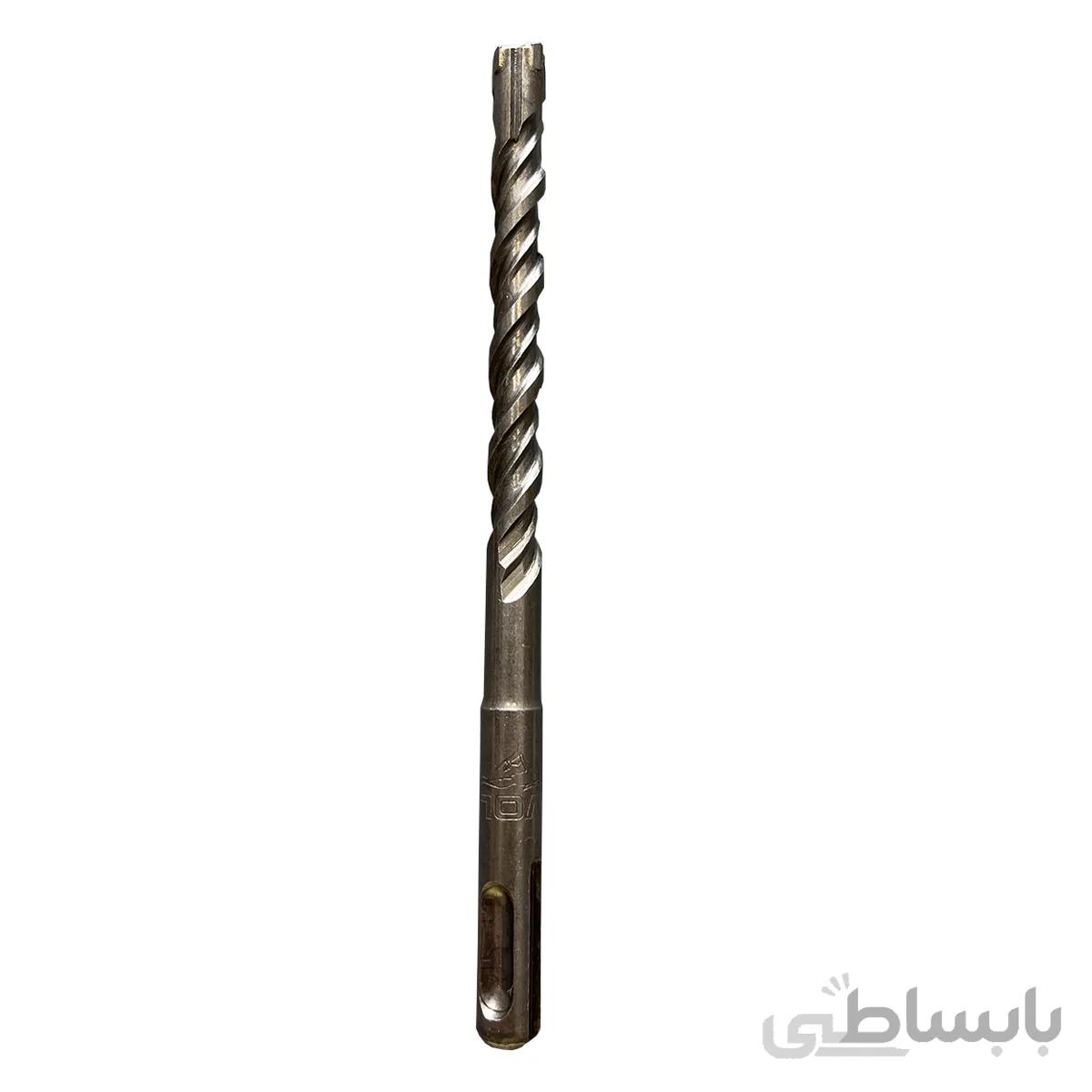 مته چهارشیار 4 الماسه ولف کد T8-160mm نمره 8